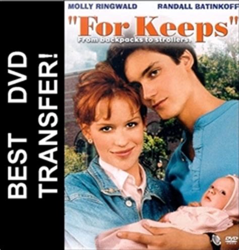 For Keeps DVD 1988 Molly Ringwald $7.99 BUY NOW - RareDVDs.biz