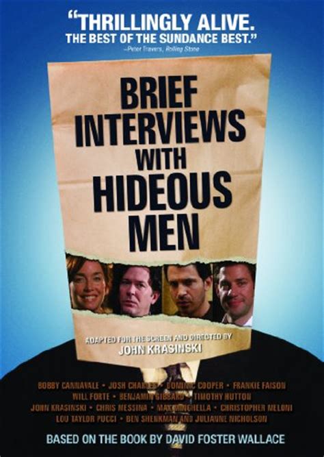 Brief Interviews with Hideous Men (2009) DVD, HD DVD ...