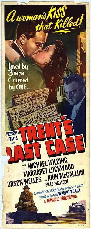Trent's Last Case movie posters at movie poster warehouse ...