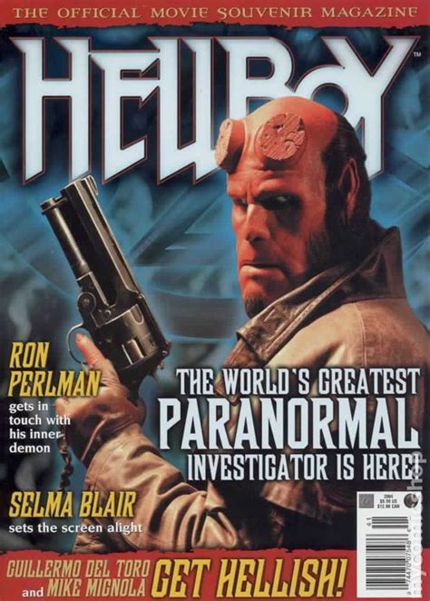 Hellboy Official Movie Souvenir Magazine (2004) comic books