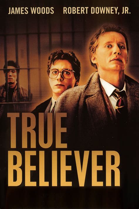 True Believer (1989) - Posters — The Movie Database (TMDb)