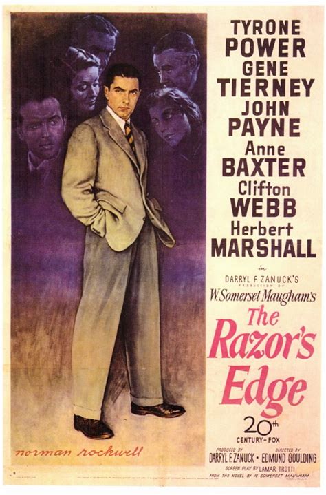 The Razor's Edge Movie Posters From Movie Poster Shop