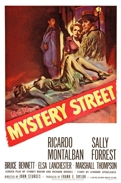 Mystery Street Movie Posters From Movie Poster Shop