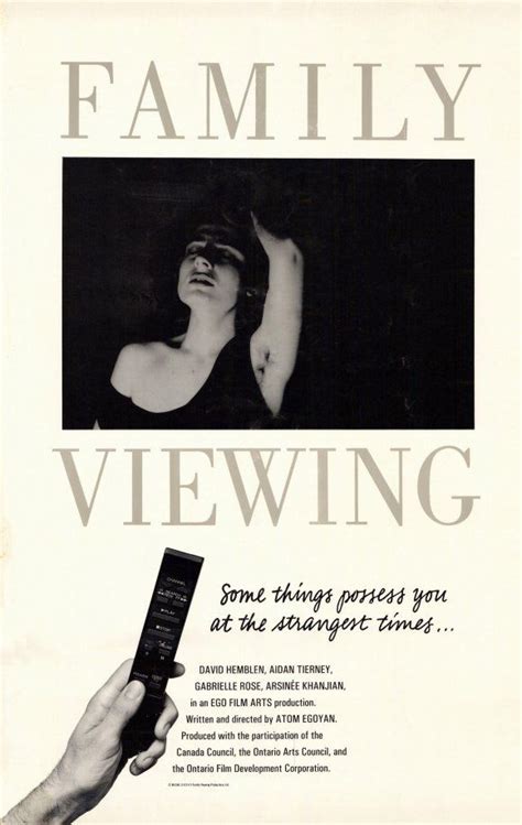 Family Viewing (1987) - MovieMeter.nl