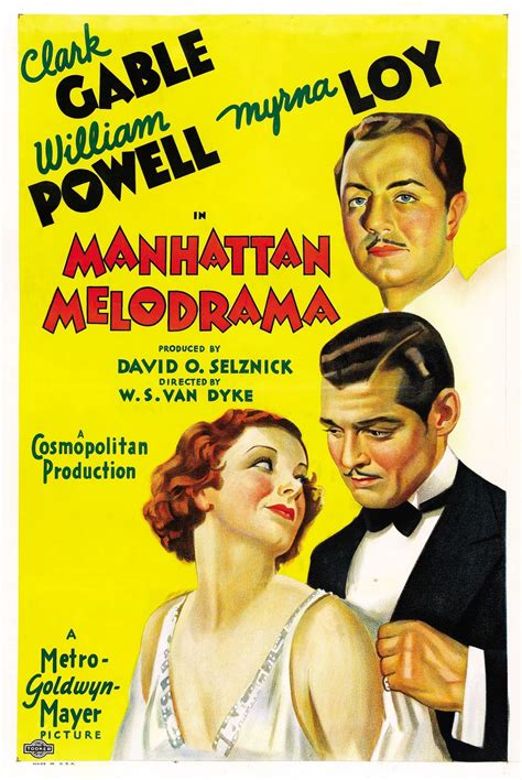 Happyotter: MANHATTAN MELODRAMA (1934)