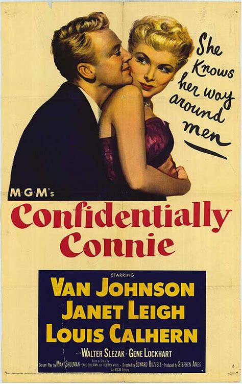Confidentially Connie movie posters at movie poster ...