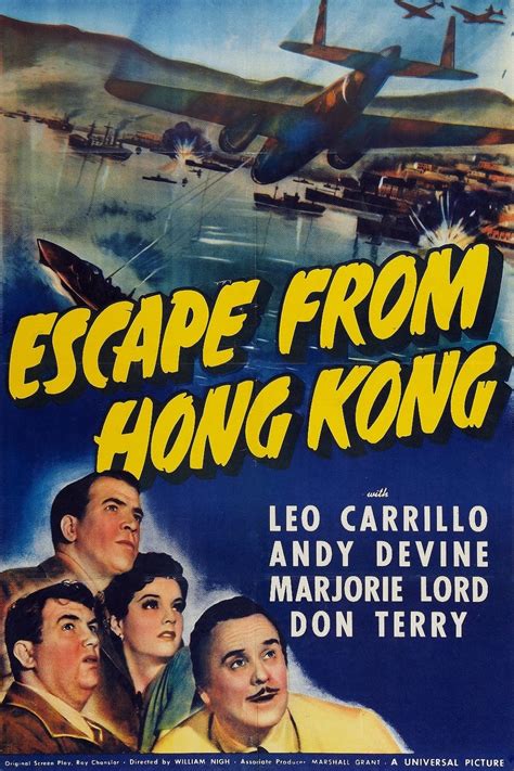 Escape from Hong Kong (1942) - Posters — The Movie ...